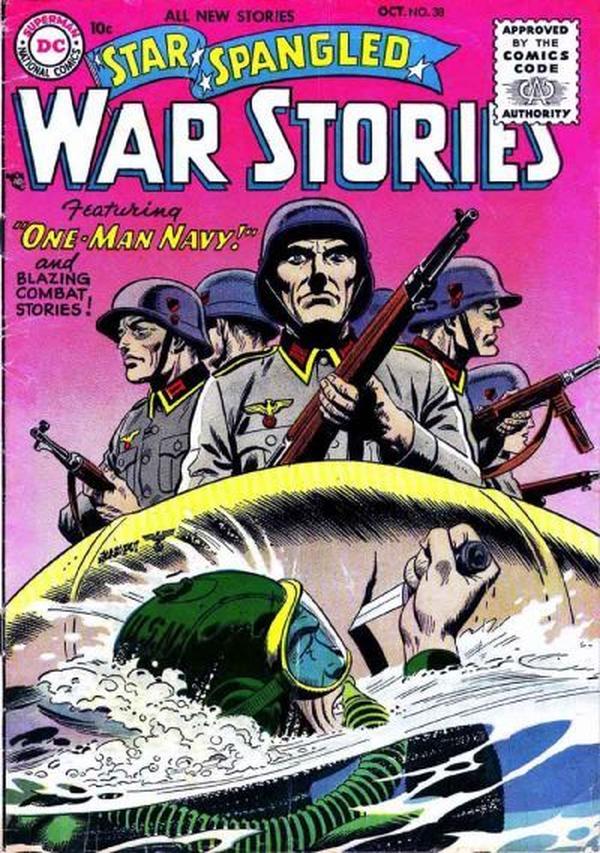 Star Spangled War Stories #38 cover