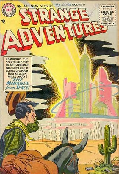 Strange Adventures #61 cover