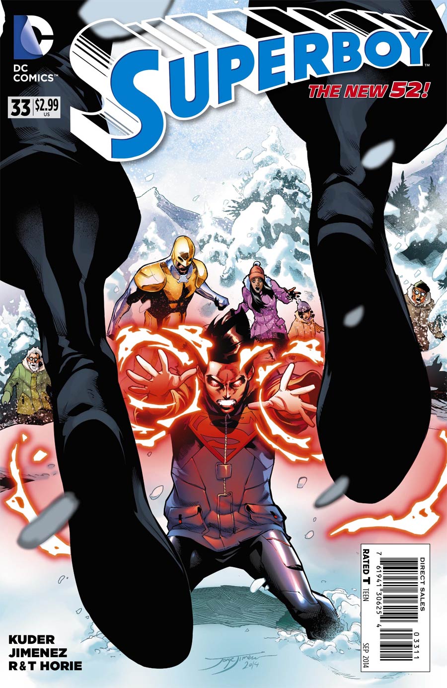 Superboy #33 cover
