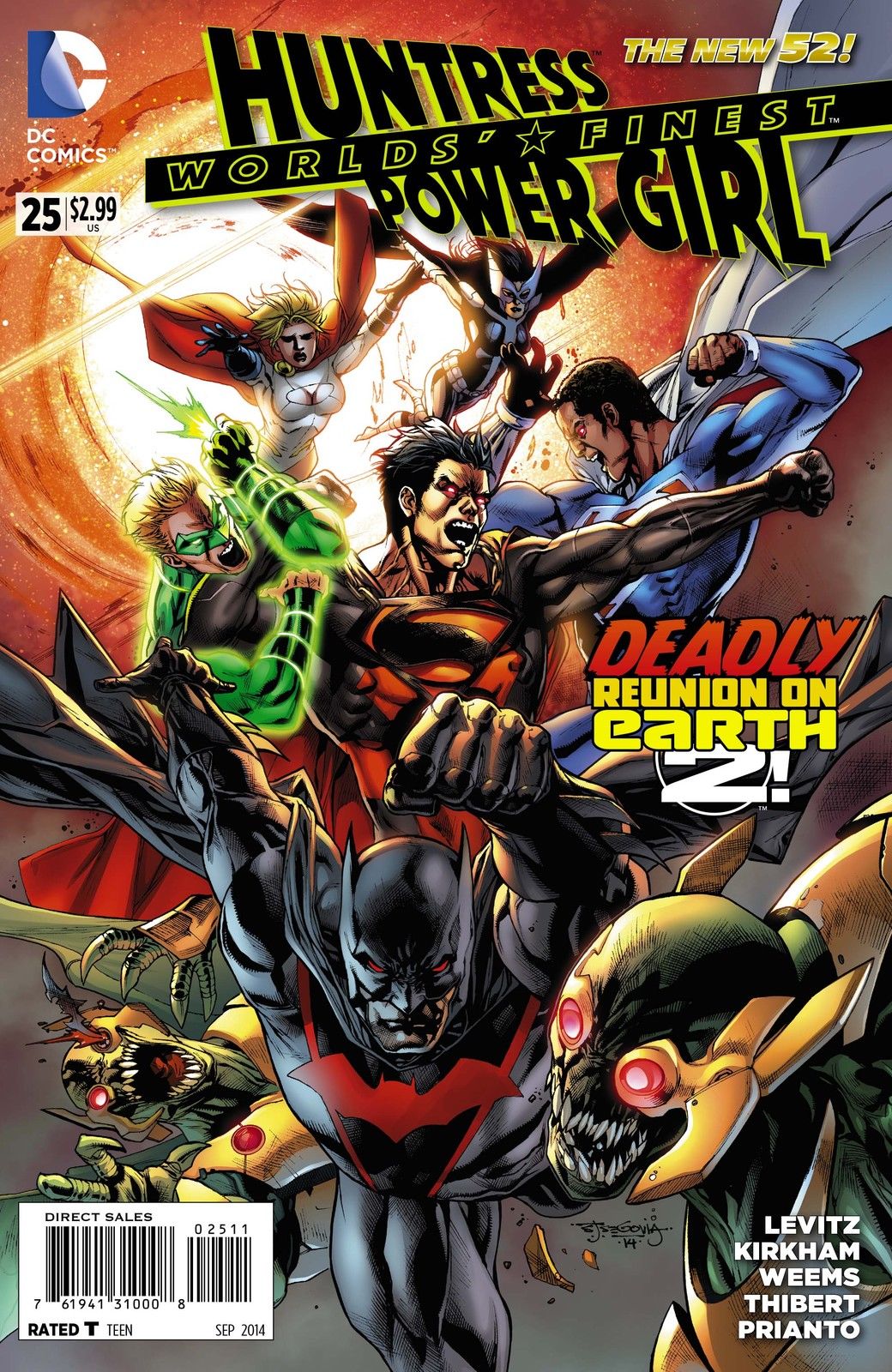 Worlds' Finest #25 cover