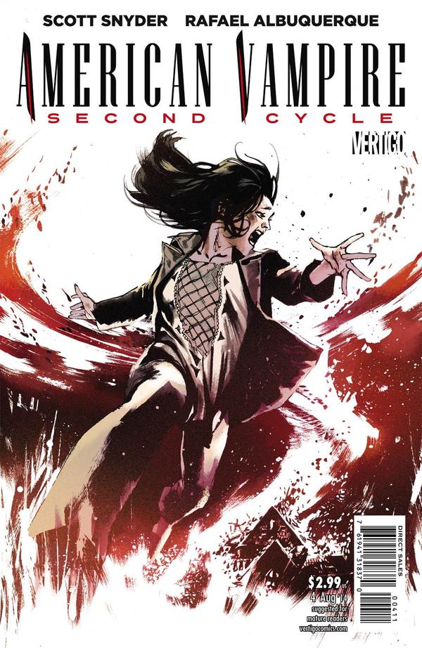 American Vampire: Second Cycle #4 cover