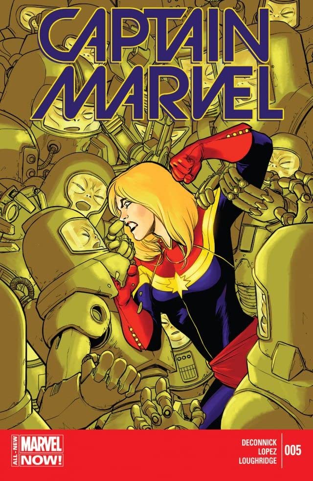Captain Marvel #5 cover