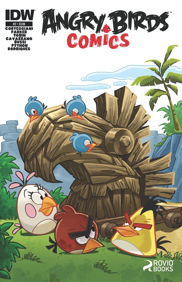 Angry Birds Comics #2 cover