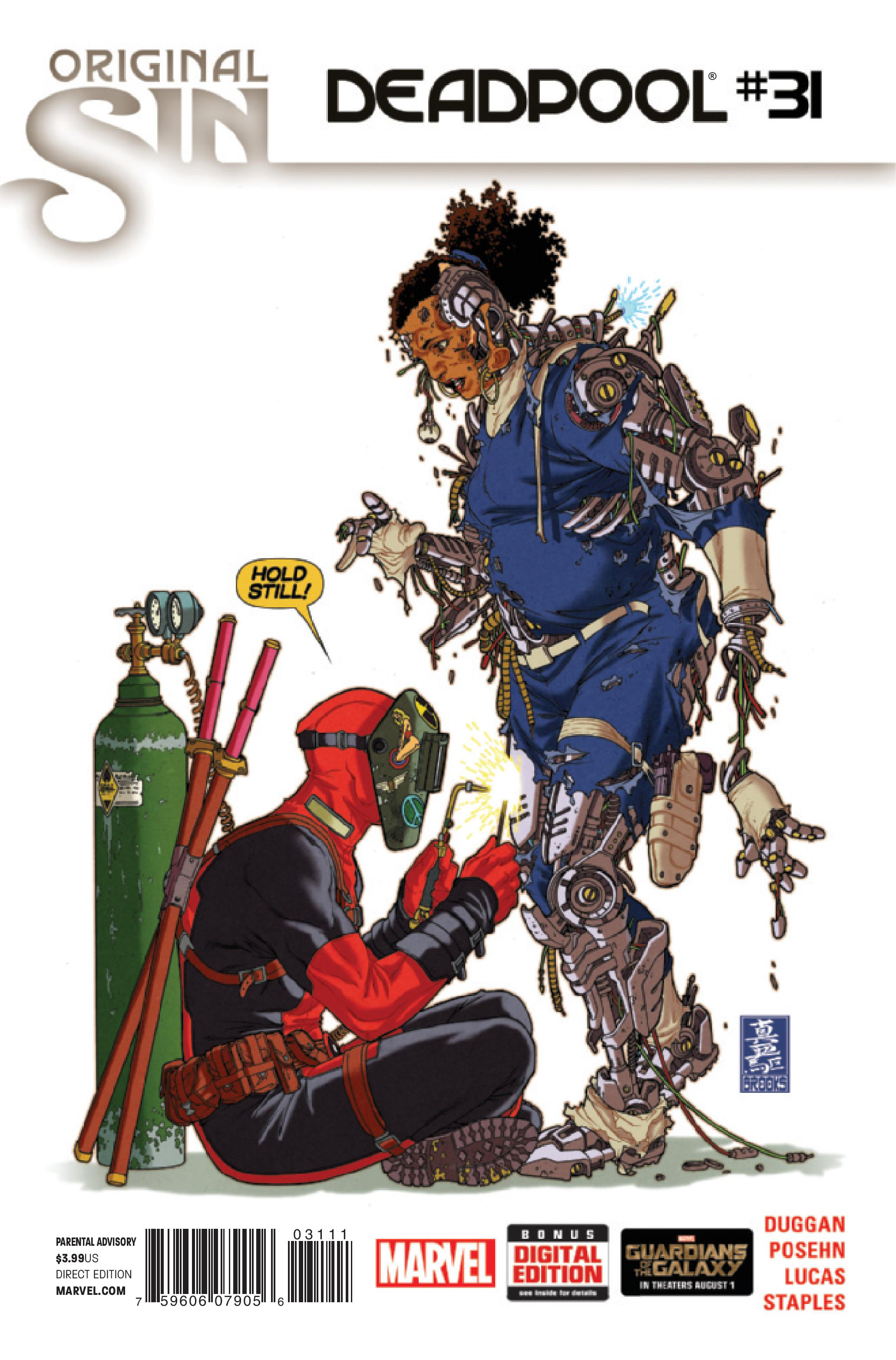 Deadpool #31 cover