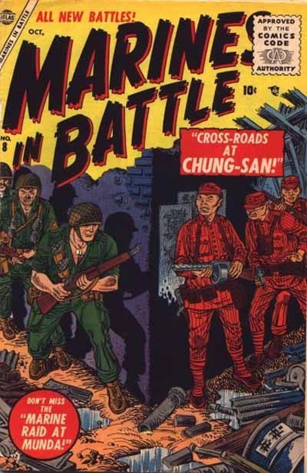Marines in Battle #8 cover