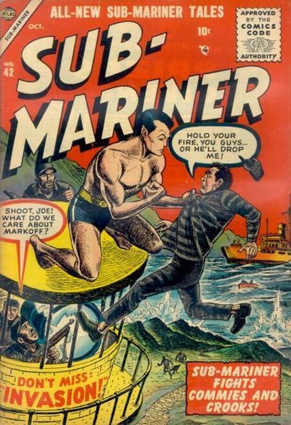 Sub-Mariner #42 cover