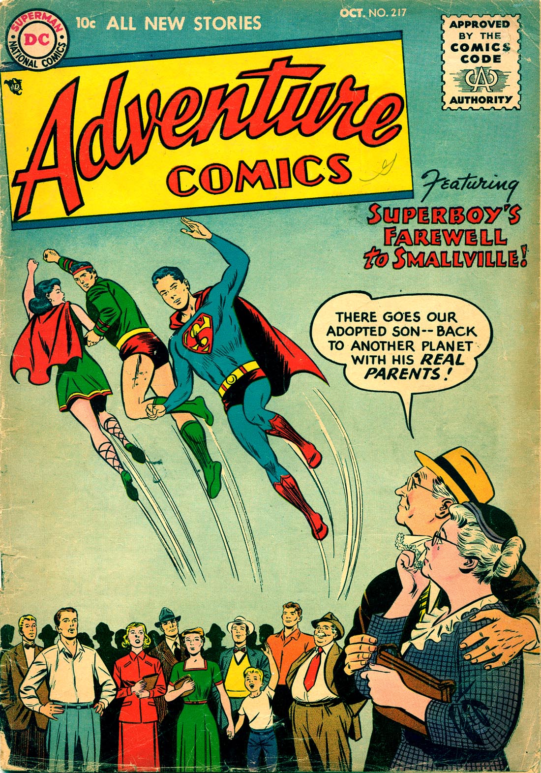Adventure Comics #217 cover