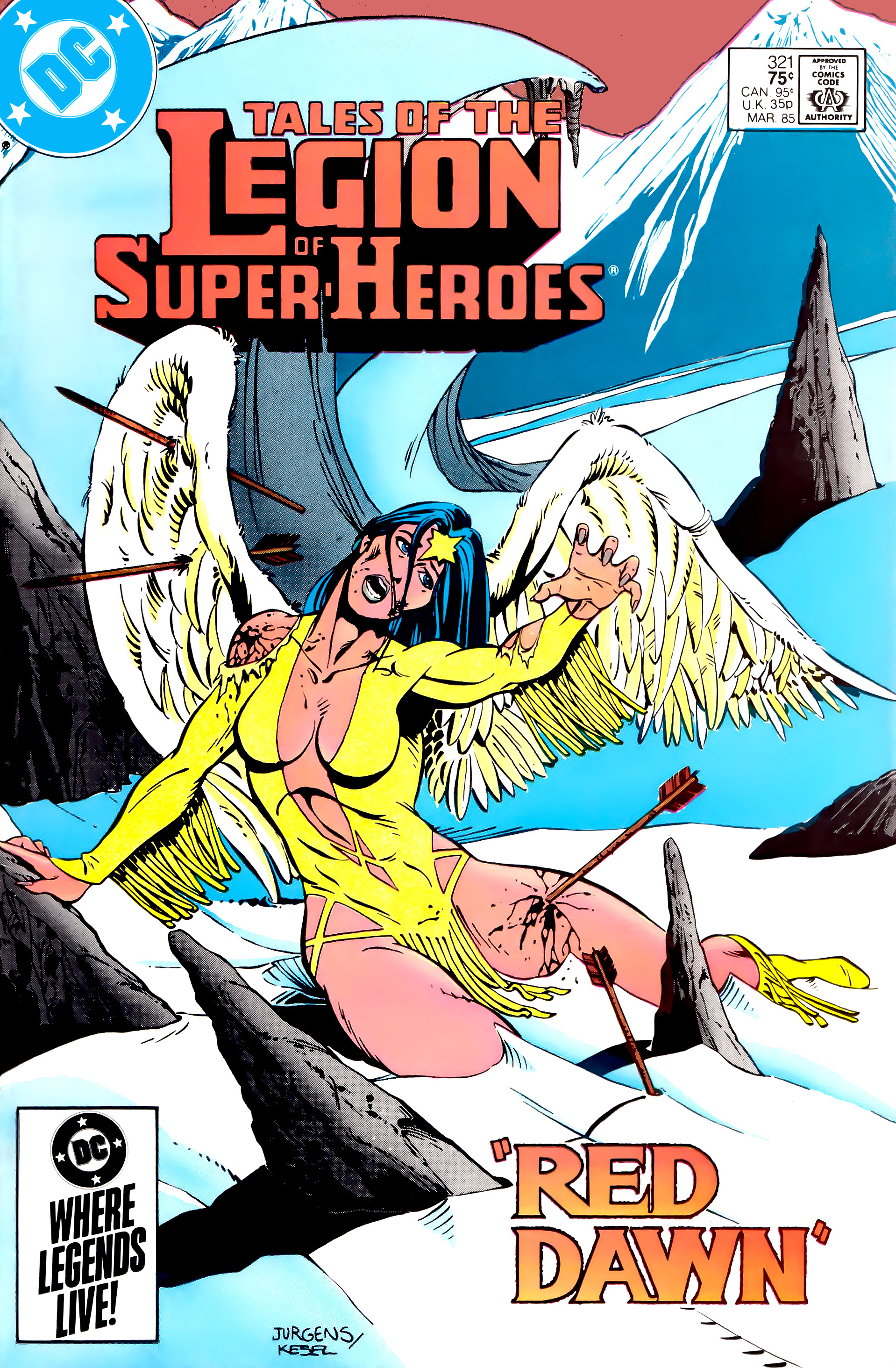 Tales of the Legion of Super-Heroes #321
