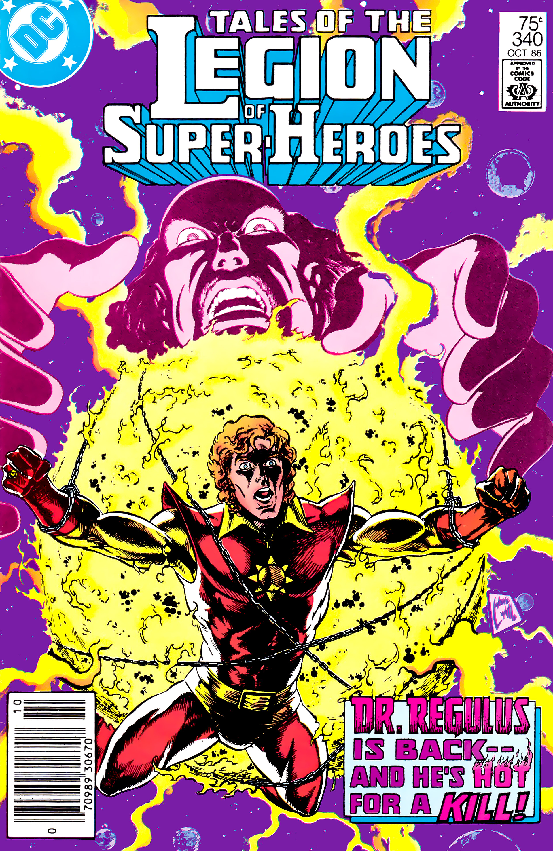 Tales of the Legion of Super-Heroes #340 cover