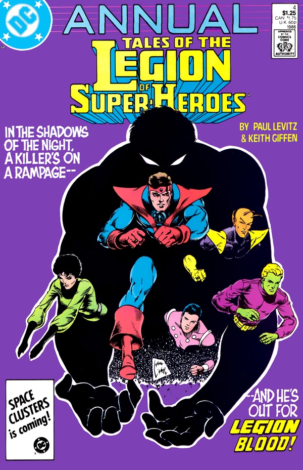Tales of the Legion of Super-Heroes Annual #4 cover