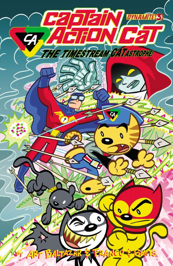 Captain Action Cat: The Timestream Catastrophe! #3