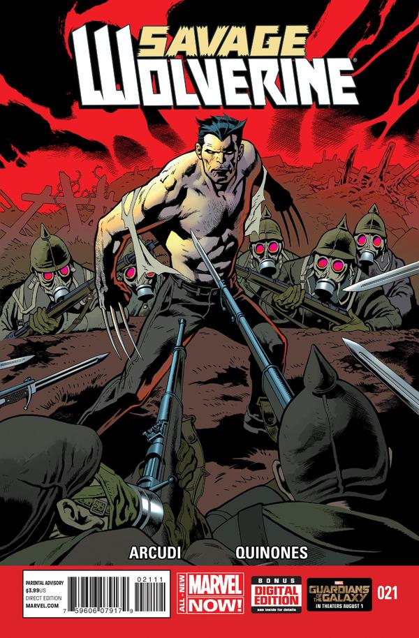 Savage Wolverine #21 cover