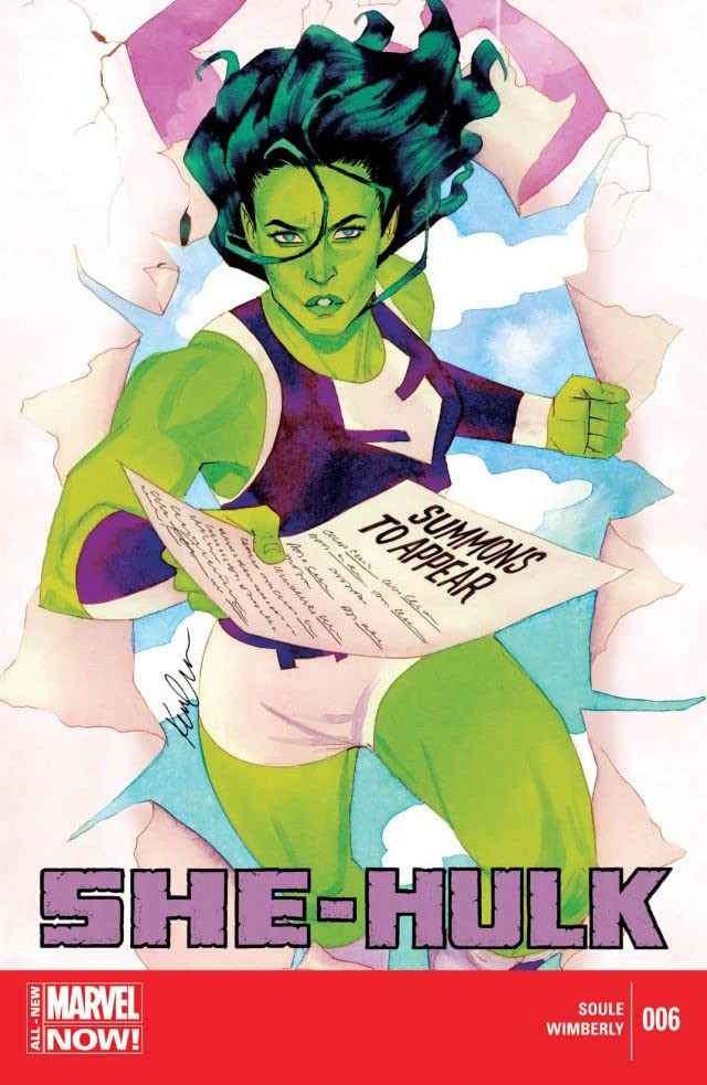 She-Hulk #6 cover