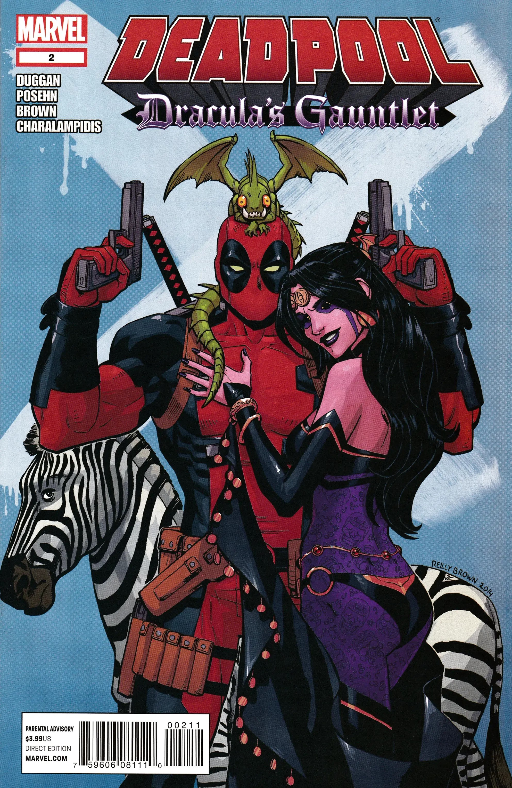 Deadpool: Dracula's Gauntlet #2 cover