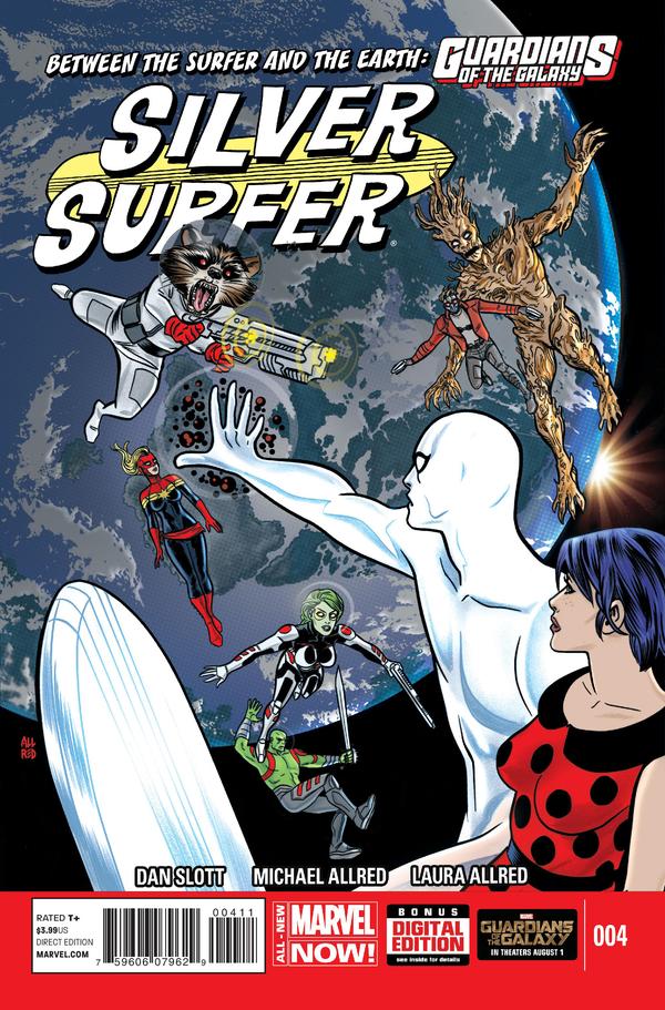 Silver Surfer #4 cover