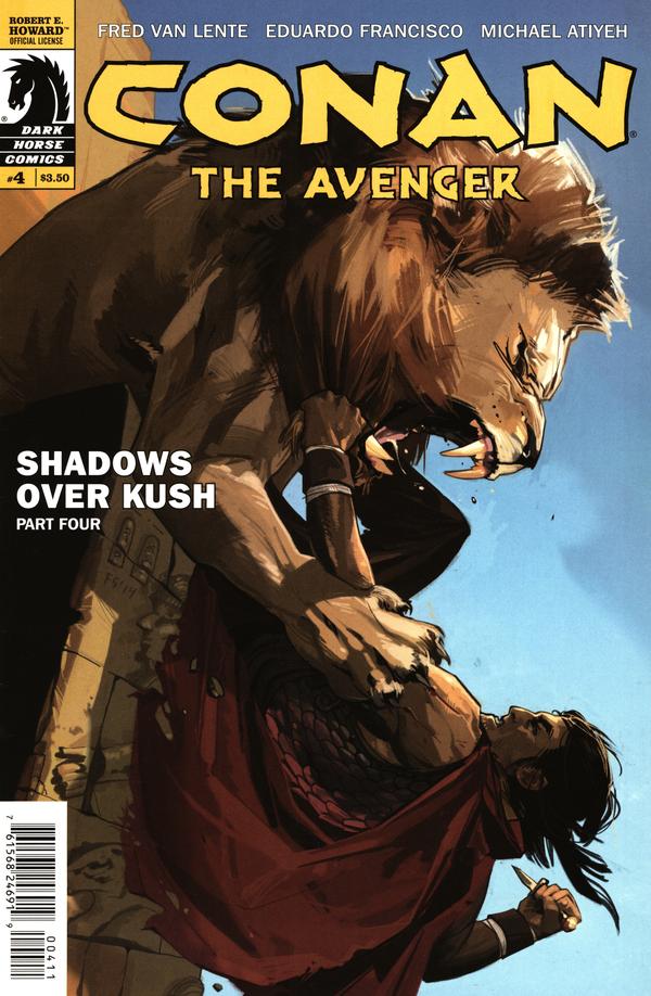 Conan the Avenger #4 cover