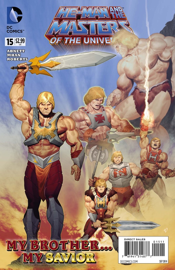 He-Man and the Masters of the Universe #15 cover