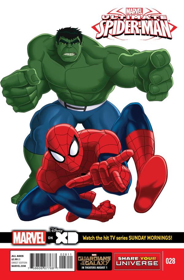 Marvel Universe Ultimate Spider-Man #28 cover