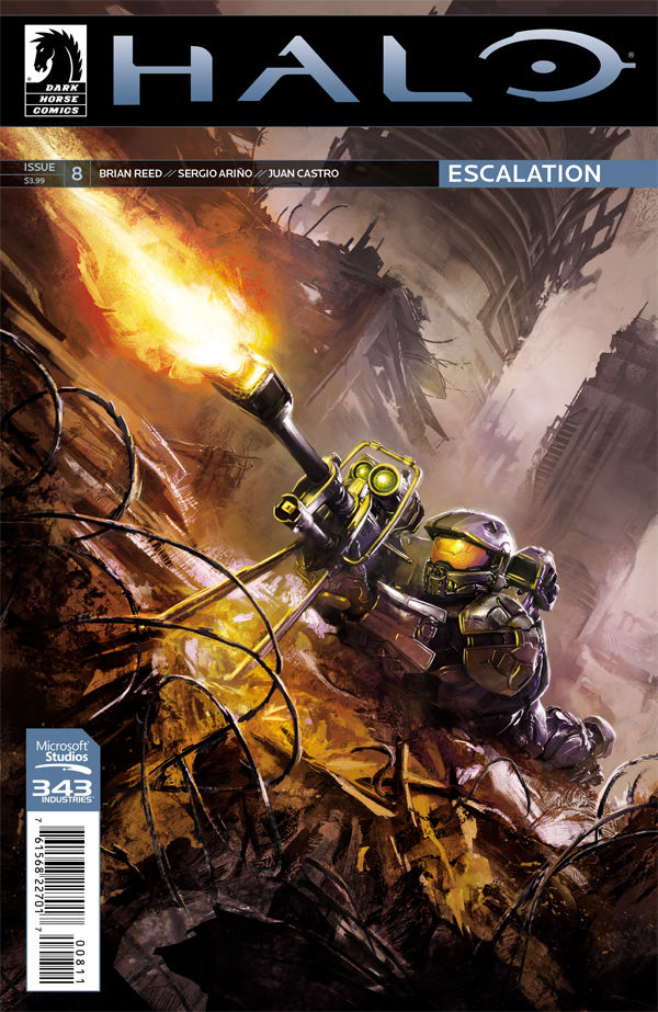 Halo: Escalation #8 cover