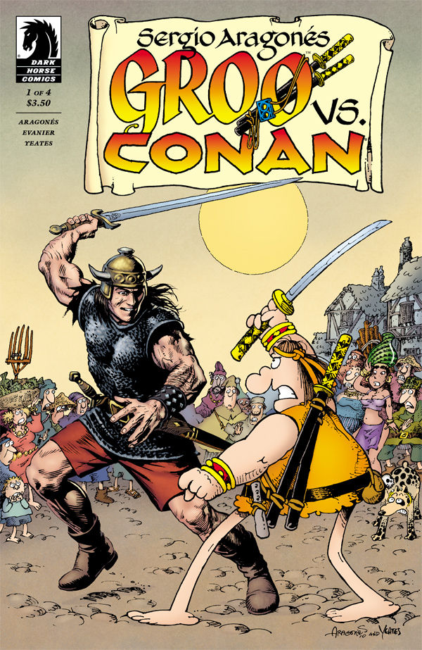 Groo vs. Conan #1 cover