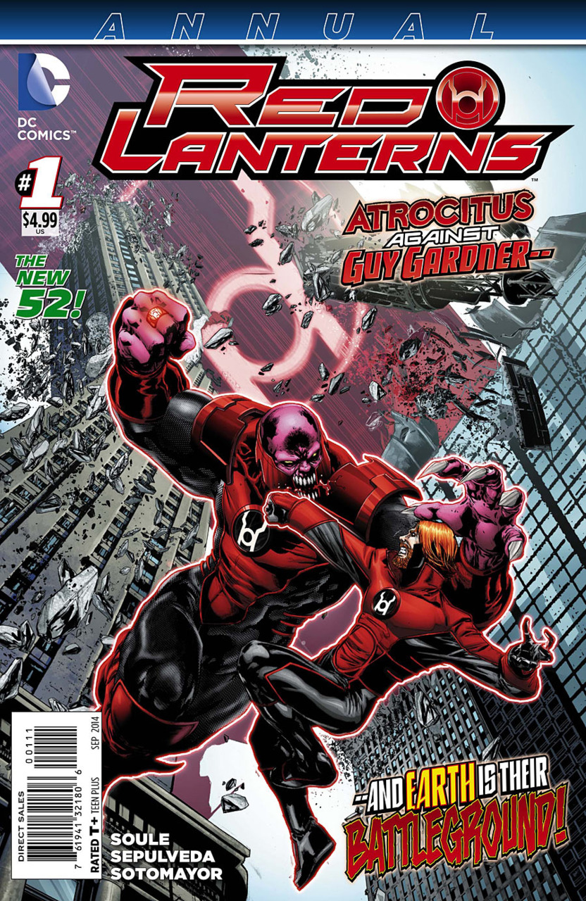Red Lanterns Annual #1 cover