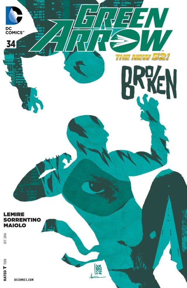 Green Arrow #34 cover