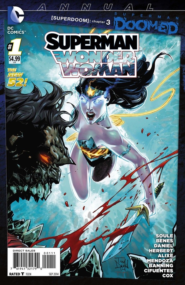 Superman / Wonder Woman Annual #1 cover
