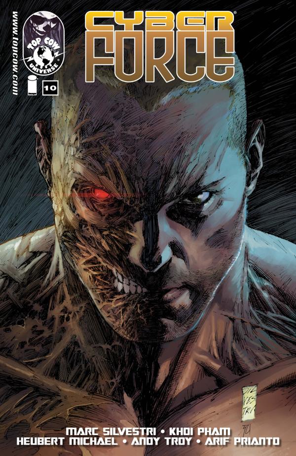 Cyber Force #10 cover