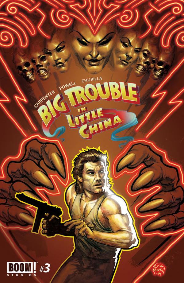 Big Trouble in Little China #3 cover