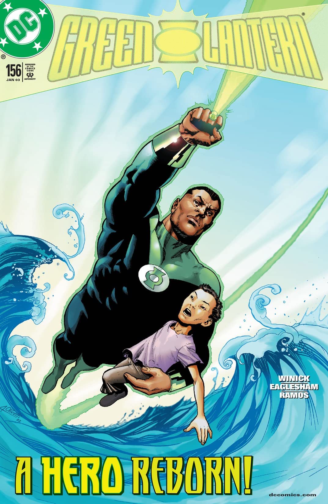 Green Lantern #156 cover