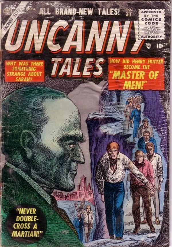 Uncanny Tales #37 cover