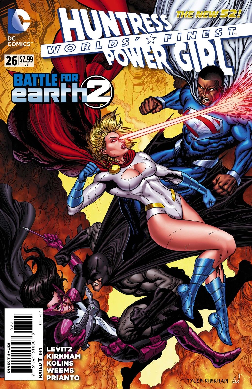 Worlds' Finest #26 cover