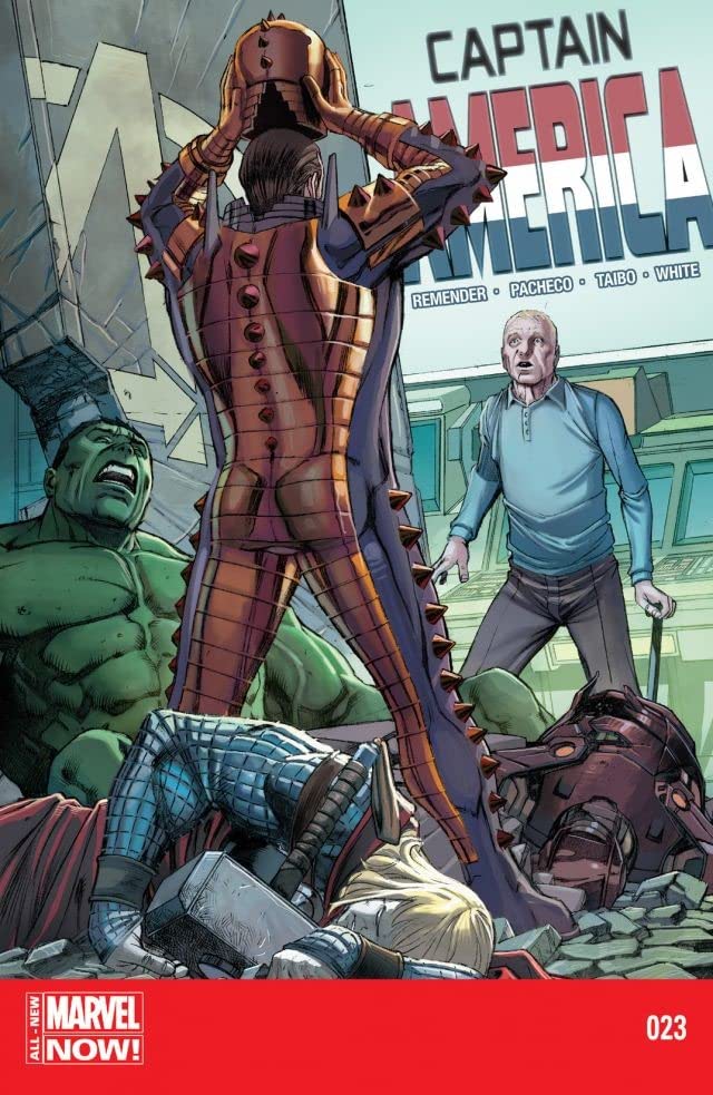 Captain America #23 cover