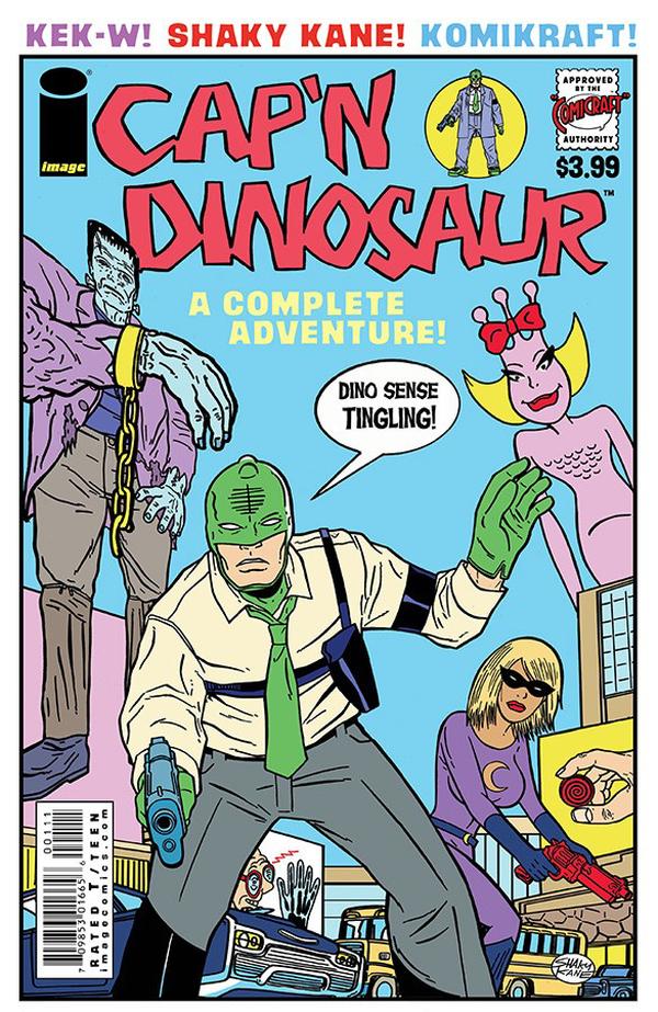 Cap'n Dinosaur #[nn] cover