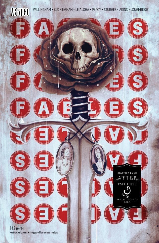 Fables #143 cover