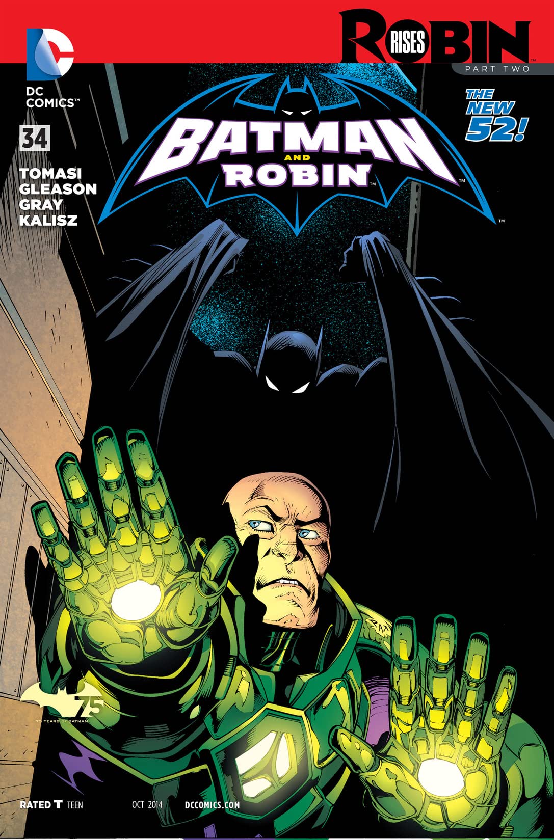 Batman and Robin #34 cover