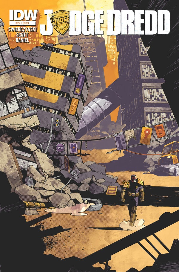 Judge Dredd #22 cover