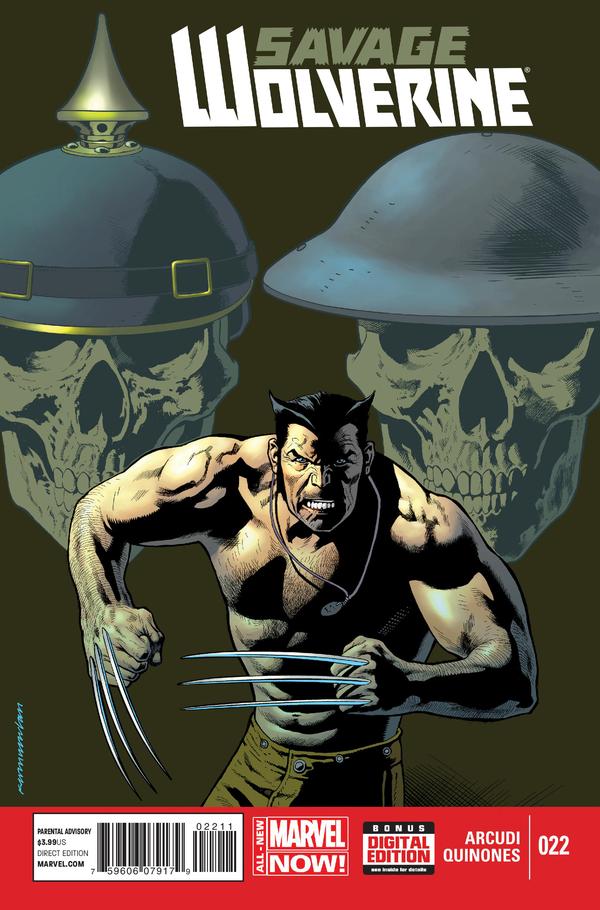 Savage Wolverine #22 cover