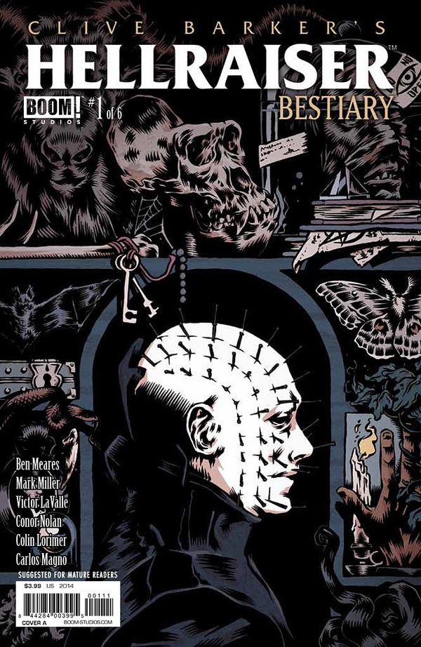 Clive Barker's Hellraiser: Bestiary #1 cover