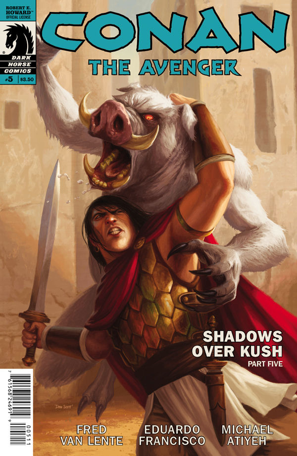 Conan the Avenger #5 cover