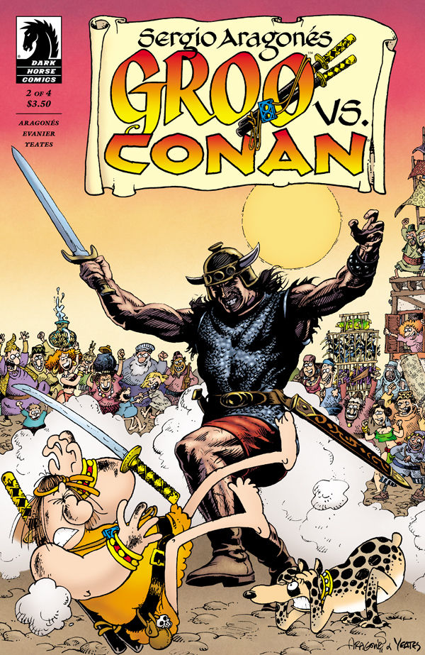 Groo vs. Conan #2 cover