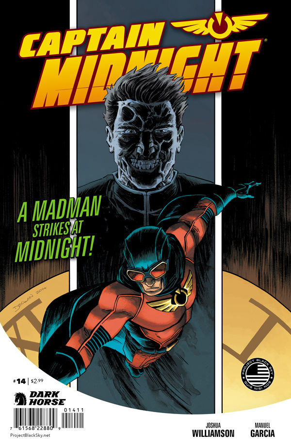 Captain Midnight #14 cover