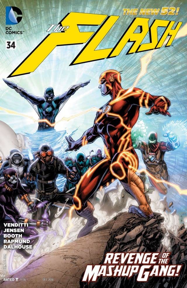The Flash #34 cover