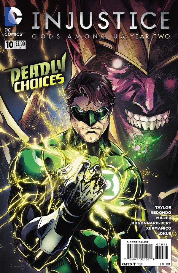 Injustice: Gods among Us Year Two #10 cover