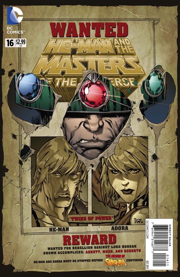 He-Man and the Masters of the Universe #16 cover