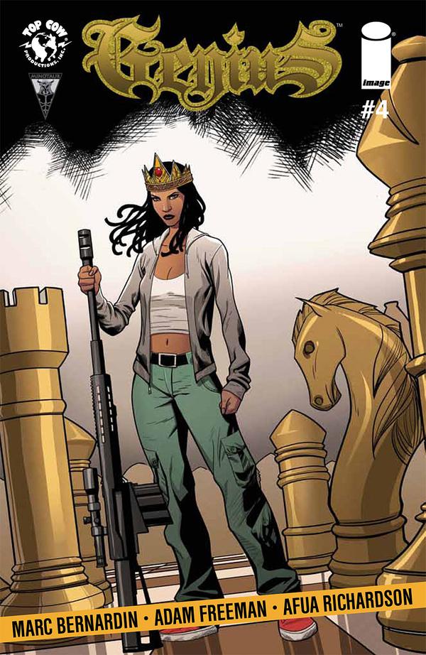 Genius #4 cover
