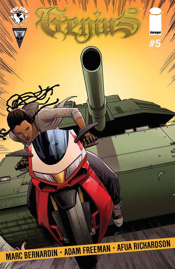 Genius #5 cover