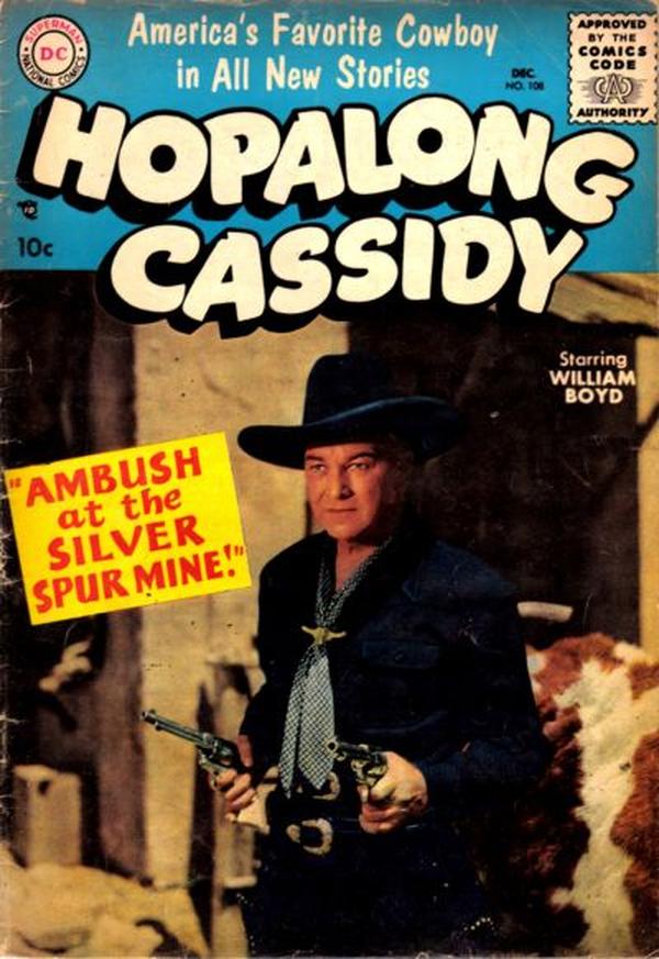 Hopalong Cassidy #108 cover