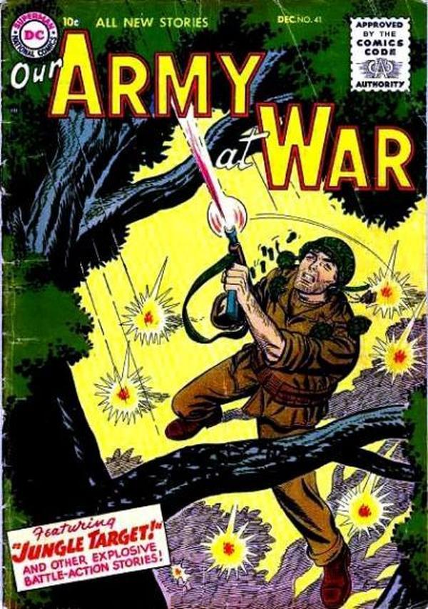 Our Army at War #41 cover