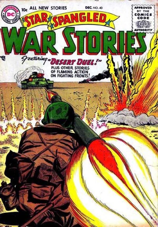 Star Spangled War Stories #40 cover